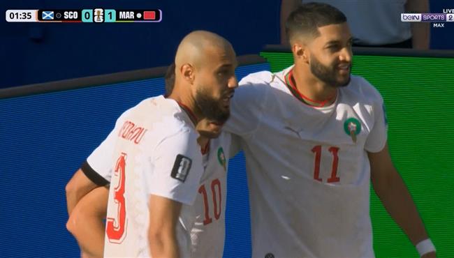 هدف اسماعيل صيباري في مرمي اسكتلندا بكأس العالم