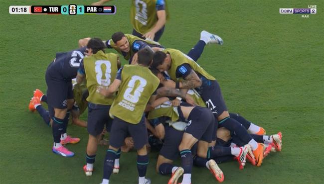 هدف فوز باراجواي الرائع علي تركيا 1 0 كاس العالم