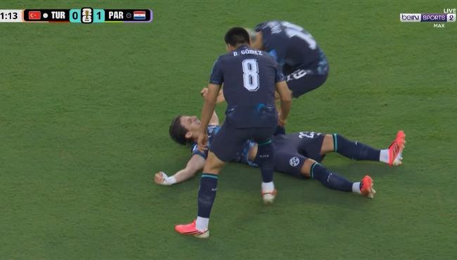 هدف باراجواي الاول الرائع في مرمي تركيا بكأس العالم