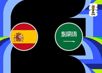 موعد والقنوات الناقلة لمباراة السعودية وإسبانيا اليوم في كأس العالم