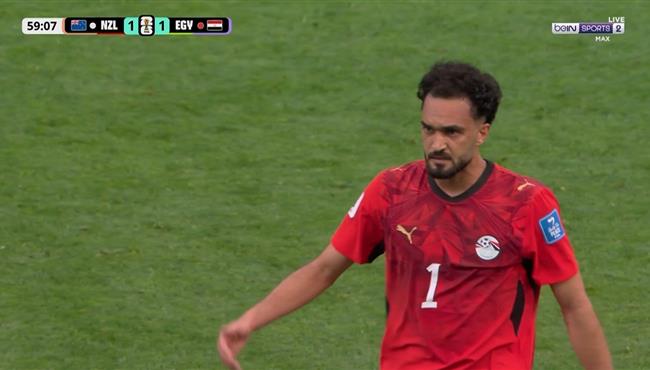هدف مصر الاول في مرمي نيوزيلندا مصطفي زيكو