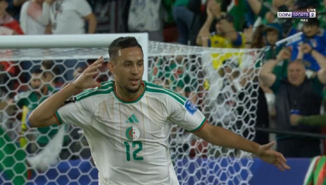 هدف تعادل الجزائر مع الاردن 1 1 كأس العالم