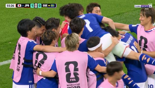 اهداف مباراة اليابان والسويد في كأس العالم