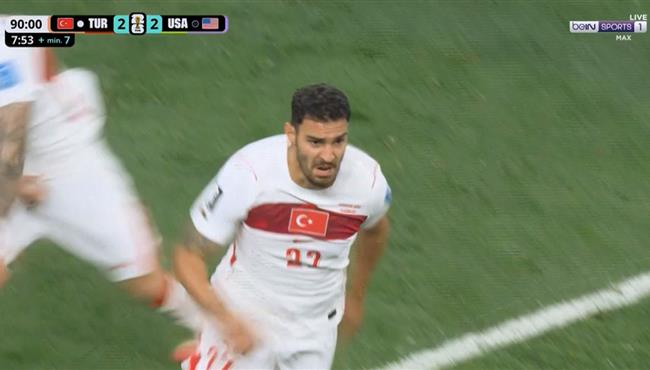 هدف تركيا الثالث القاتل في مرمي امريكا بكأس العالم