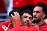 محمود صابر يسجل هدف مصر الأول أمام إيران