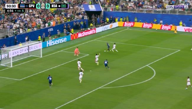 لاعب الرأس الأخضر يهدر فرصة هدف فوز قاتل امام السعودية بكأس العالم