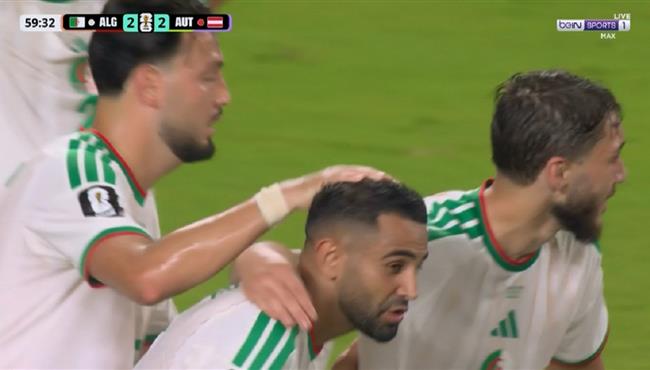 اهداف مباراة الجزائر والنمسا في كأس العالم