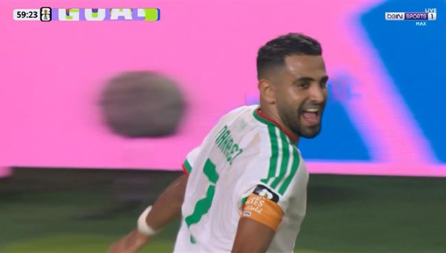 هدف رياض محرز في مرمي النمسا بكأس العالم