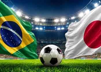 موعد والقنوات الناقلة لمباراة البرازيل واليابان اليوم في كأس العالم والمعلقين