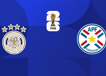 موعد والقنوات الناقلة لمباراة ألمانيا وباراجواي اليوم في كأس العالم والمعلقين