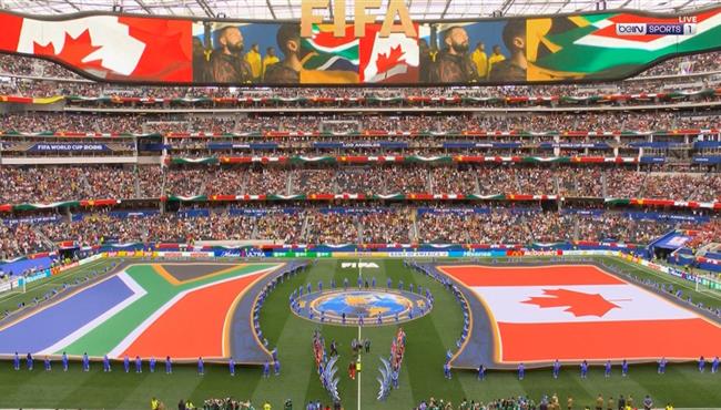 ملخص مباراة كندا وجنوب افريقيا 1 0 كأس العالم