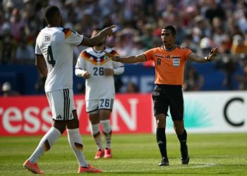 دون المستوى شبكة تحكيمية تنتقد أداء جلال جيد في مباراة ألمانيا وباراجواي
