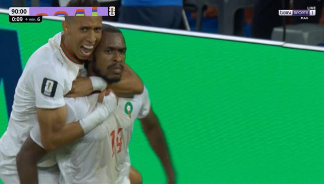 هدف تعادل المغرب القاتل مع هولندا 1 1 كأس العالم