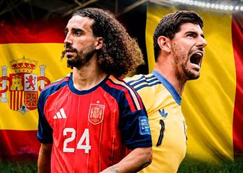 القنوات الناقلة لمباراة إسبانيا وبلجيكا اليوم في كأس العالم