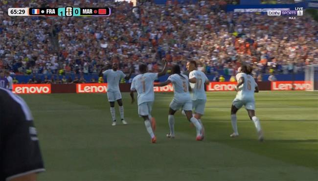 اهداف مباراة المغرب وفرنسا في كأس العالم