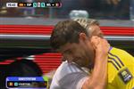 فيديو | كورتوا يغادر مباراة بلجيكا وإسبانيا مصابًا وينهمر في البكاء 