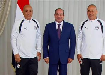 السيسي يحسم مصير حسام حسن مع منتخب مصر بعد انتهاء مشاركته في كأس العالم