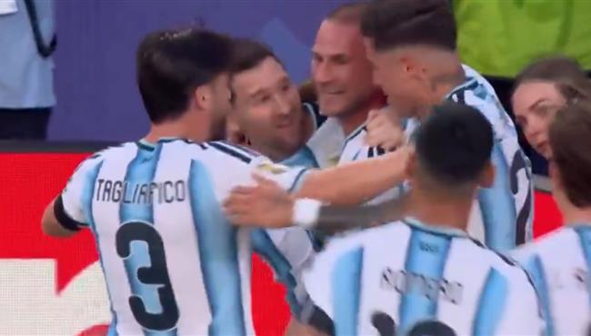 هدف الارجنتين الاول في مرمي سويسرا بكأس العالم