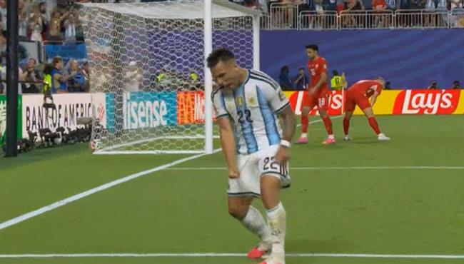 هدف الارجنتين الثالث في مرمي سويسرا بكأس العالم