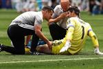 تفاصيل إصابة كورتوا مع منتخب بلجيكا وموقفه من أولى مباريات ريال مدريد بالموسم الجديد