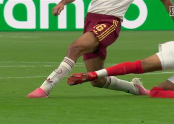 فيديو شبكة تحكيمية توضح هل يستحق لاعب فرنسا الطرد أمام إسبانيا