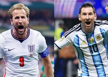 موعد والقنوات الناقلة لمباراة الأرجنتين وإنجلترا اليوم في كأس العالم والمعلقين