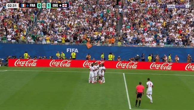 اهداف مباراة فرنسا وانجلترا في كأس العالم