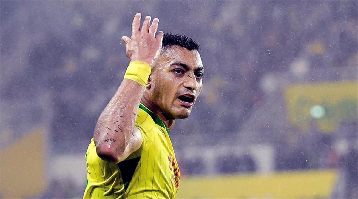 خاص | أزمة مالية وراء غياب مصطفى محمد عن تدريبات نانت 