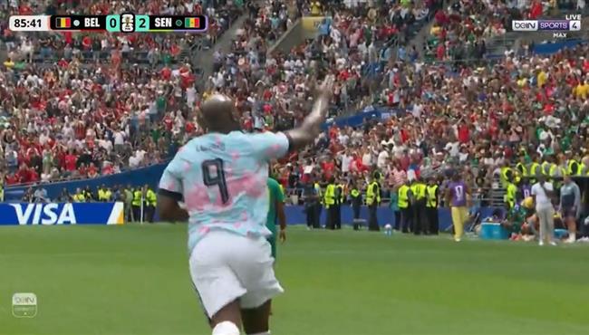 هدف لوكاكو في مرمي السنغال بكأس العالم