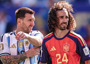 كوكوريلا يسخر من ميسي بعد فوز إسبانيا على الأرجنتين في نهائي كأس العالم