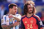 كوكوريلا يسخر من ميسي بعد فوز إسبانيا على الأرجنتين في نهائي كأس العالم