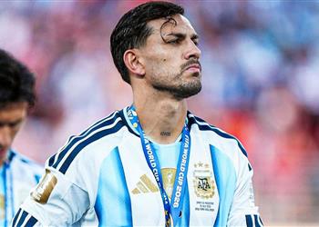 صورة عمر مرموش يظهر في احتفال أسرة باريديس بوصول الأرجنتين إلى نهائي كأس العالم