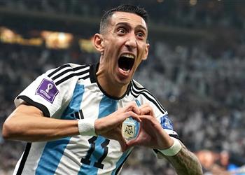 دي ماريا كأس العالم انتهى بفوز الأرجنتين على إنجلترا