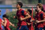 في الظهور الأول مع الكبار.. حمزة عبد الكريم يسجل هدف برشلونة الثاني أمام يوروبا
