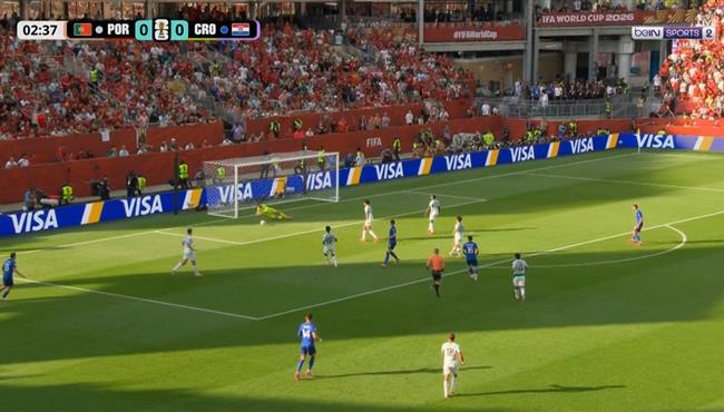 فرصه كرواتيا علي مرمي البرتغال بكأس العالم