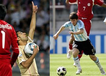 يتواجهان لأول مرة محمد صلاح وليونيل ميسي يلتقيان بعد تسجيلهما في شباك مصر والأرجنتين