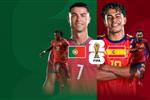 حكم مباراة إسبانيا والبرتغال في كأس العالم