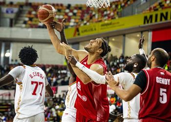 منتخب مصر يحقق فوز ا مثير ا على أنجولا في في تصفيات كأس العالم لكرة السلة