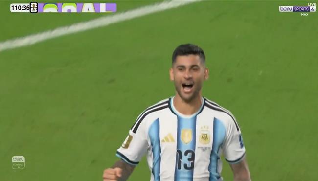 هدف الارجنتين الثالث في مرمي الرأس الأخضر بكأس العالم