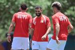 قبل مواجهة الأرجنتين.. عاصفة رعدية تجبر منتخب مصر على إلغاء مرانه