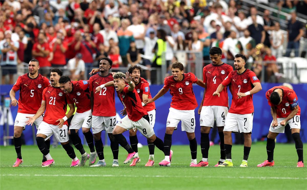لاعبو منتخب مصر