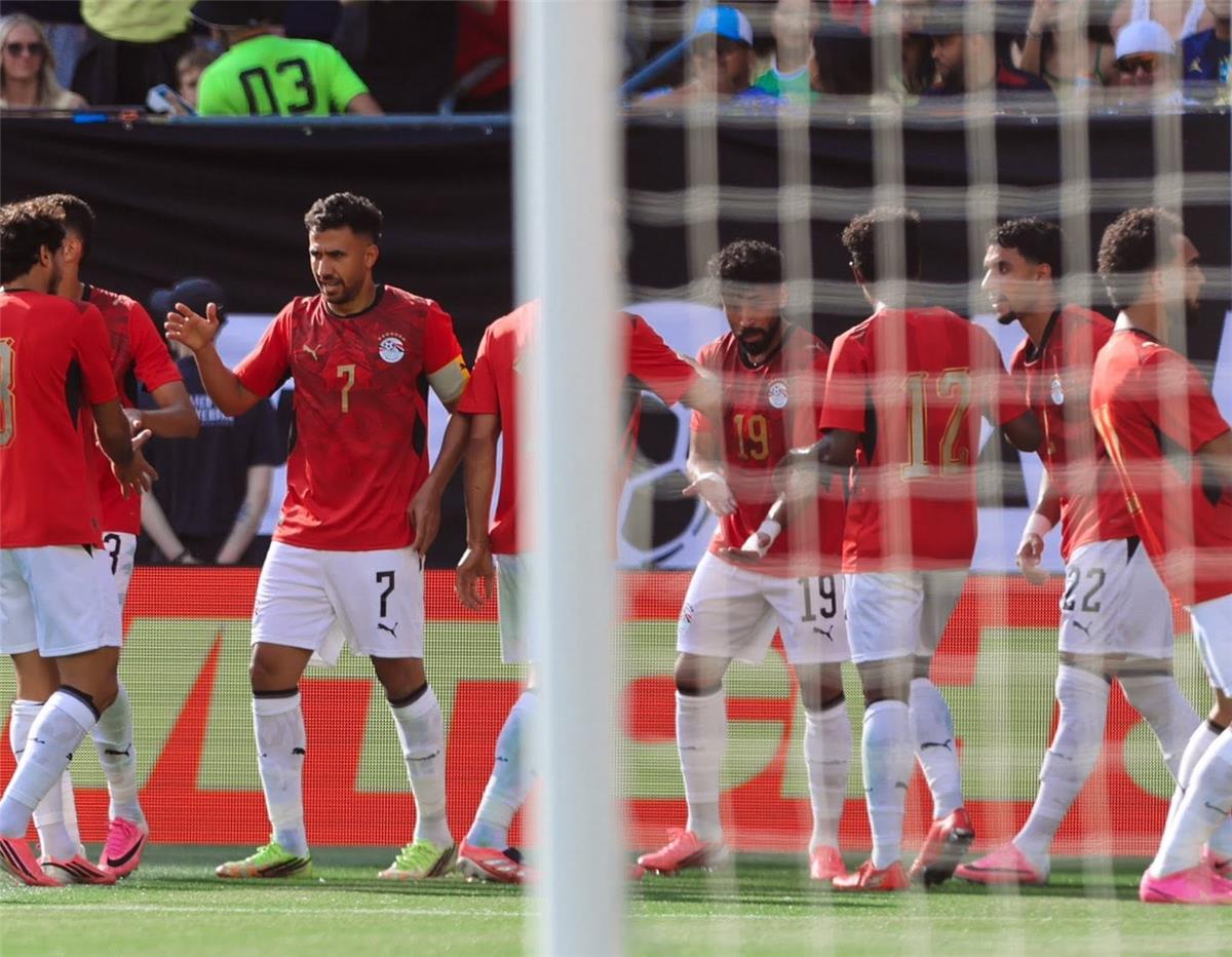 لاعبو منتخب مصر