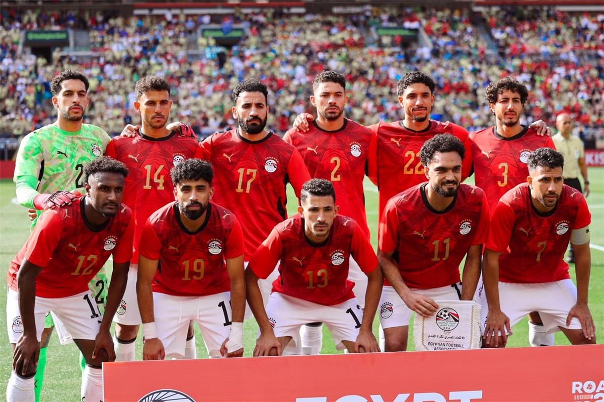لاعبو منتخب مصر