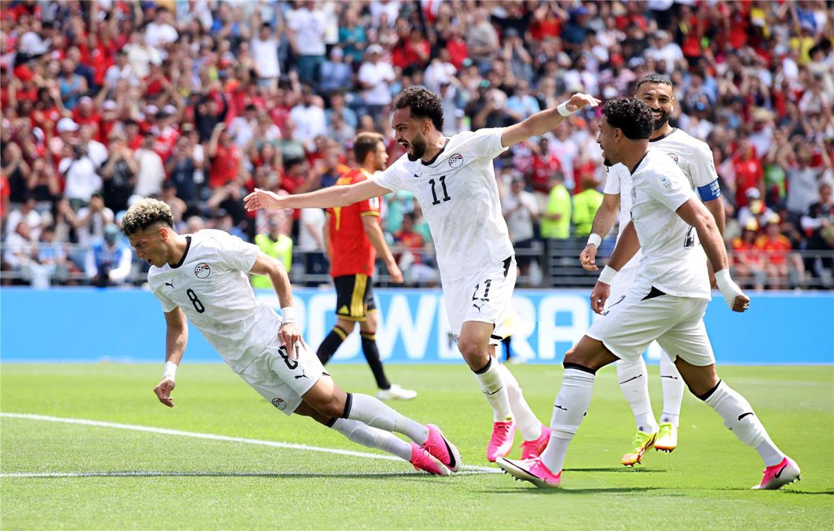 لاعبو منتخب مصر
