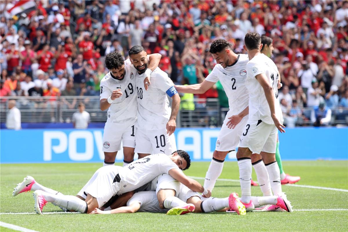 لاعبو منتخب مصر