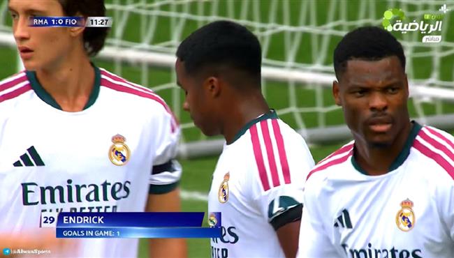 اهداف مباراة ريال مدريد وفيورنتينا الودية