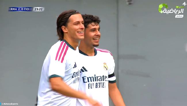 هدف ريال مدريد الثاني في مرمي فيورنتينا