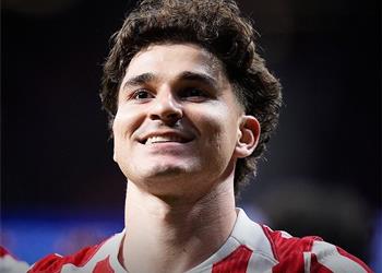 وسط غموض مستقبله أتلتيكو مدريد يعلن عودة ألفاريز إلى التدريبات