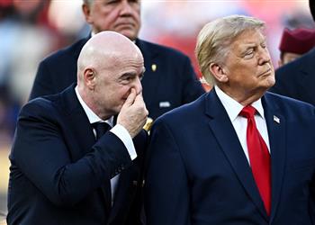 ترامب يدعم إنفانتينو إذا رحل فلن يعود كأس العالم كما كان