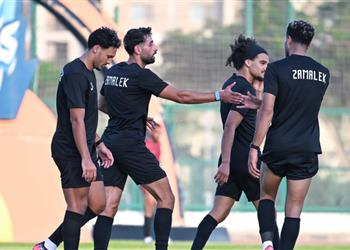 فيديو الزمالك يفوز على البلاستيك بثلاثية في أولى التجارب الودية